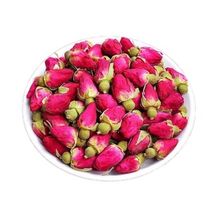头茬精选平阴玫瑰花茶低温无硫平阴干玫瑰花蕾茶泡水喝的重瓣玫瑰