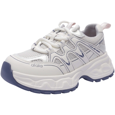 高图网面透气厚底百搭户外休闲鞋