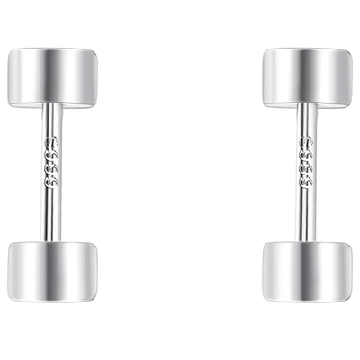 999耳钉女纯银耳棒养耳洞