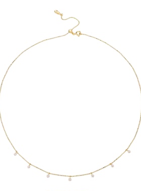 TWINSLULU简约氛围感流苏项链