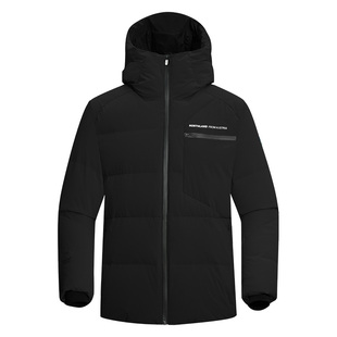 诺诗兰鹅绒羽绒服男女同款秋冬加厚保暖外套短款NDJET0580E