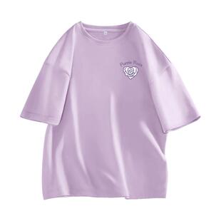 班尼路纯棉短袖T恤女款2026春夏新款小个子短款宽松休闲百搭上衣Q