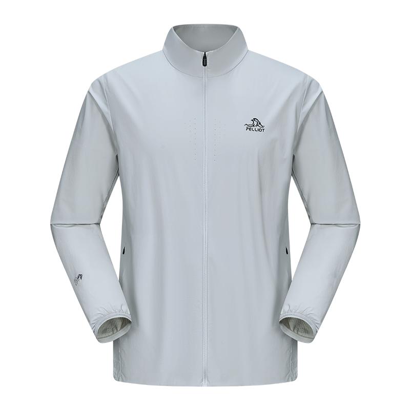 伯希和户外休闲防晒衣男新款立领夹克透气皮肤衣防晒服防风外套女