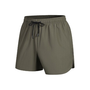 大码田径运动短裤男青年夏季薄款透气速干跑步健身加肥加大三分裤