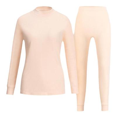 红豆秋衣秋裤100%全棉套装女内衣