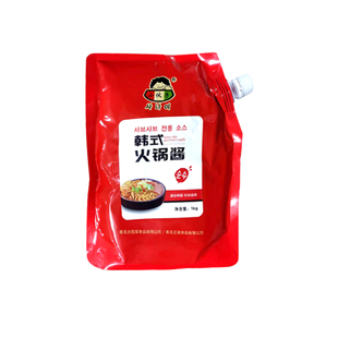 小伙子韩式火锅酱1kg*10袋韩国火锅底料鱼饼串泡菜锅关东煮食材料