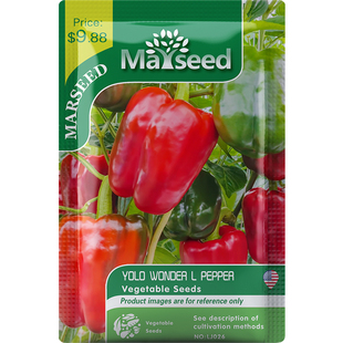 【MARSEED火星家】WONDER水果红色大加州奇迹甜椒种子籽孑