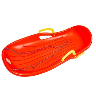 加厚滑雪板滑草板片成人儿童滑沙板滑冰耐磨小孩爬犁双人单板雪橇