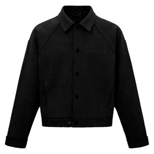 BIPOLAR美拉蓝穿搭短款麂皮夹克美式复古机车外套hiphop男女情侣