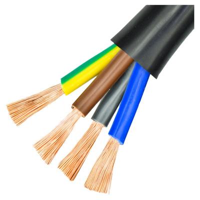 国标RVV4芯5芯3+13+2护套电缆线