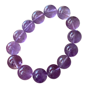 天然玻利维亚紫水晶手链梦幻紫色单圈手串时尚饰品送礼物男女情侣
