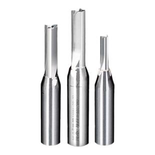 川木刃刀数控雕刻机木工刀具三刃通用开料开孔开槽修边清底T008原