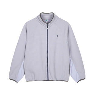 ACMEITEM爱棵米 户外秋冬抓绒立领外套插肩显瘦扩版上衣男女