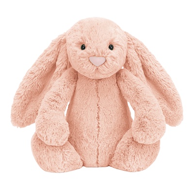 Jellycat害羞粉色邦尼兔毛绒玩具
