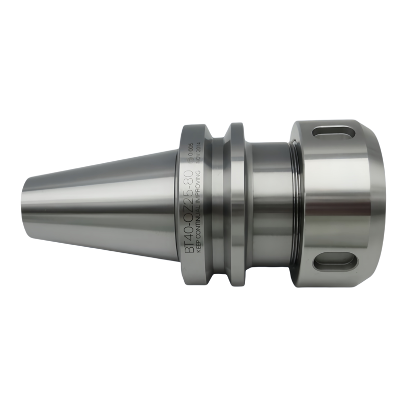 高精度数控铣床加工中心雕刻机主轴OZ25筒夹快换铣夹头BT40铣刀夹
