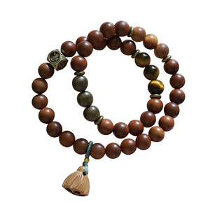 小众老枣木手串手链腕间祥瑞硬核国风吉祥木护身文化送礼饰品男女