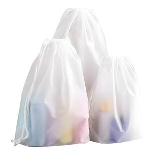 百草园旅行脏衣袋脏衣服收纳袋旅游干湿分离袋抽绳束口袋防水塑袋