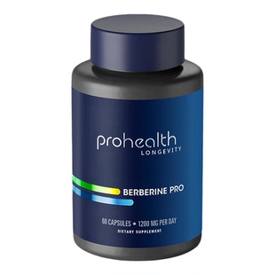 ProHealth Berberine Pro AMPK激化剂健康免疫功能心脑小檗碱60粒