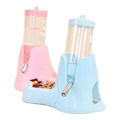 仓鼠喂水喂食器三合一水蹲刺猬兔子立式自动喂水器防漏静音喝水壶