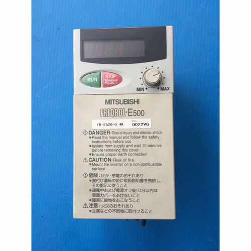 议价FR-E520-0.4K 220V 0.4KW 三菱变频器实物图质量包好现货议价