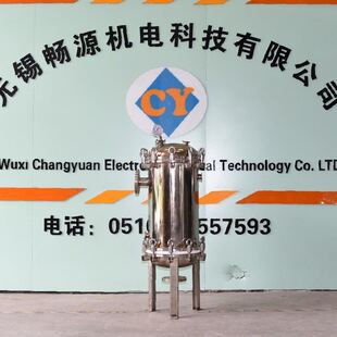 化学药液过滤设备 PTFE喷涂过滤 不锈钢5芯20寸四氟过滤器 PFA