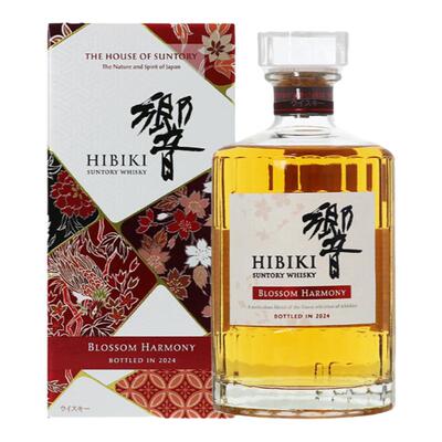 日本直邮三得利响威士忌BLOSSOM HARMONY 2024 限定款43度 700ml