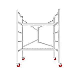 折叠脚手架全套厂家直销装修家用梯子刮腻子粉升降多功能手脚架子