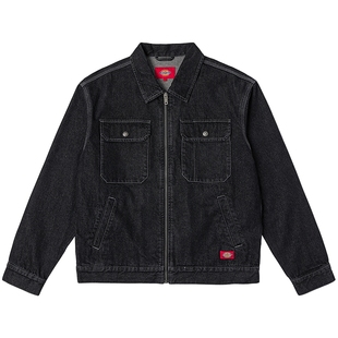 Dickies帝酷适25秋冬宽松休闲多口袋牛仔工装底特律夹克外套男女