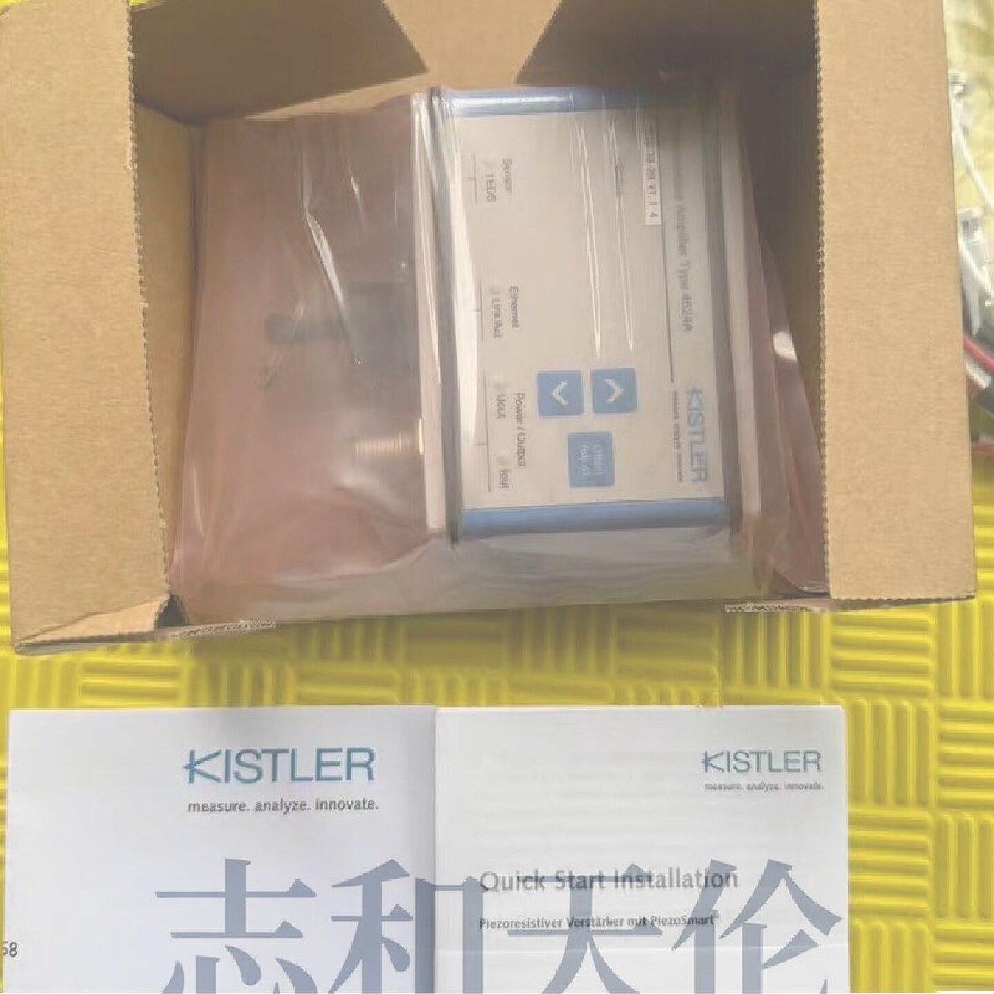 配件KISTLER奇石乐4624A单通道压阻式放大器议价