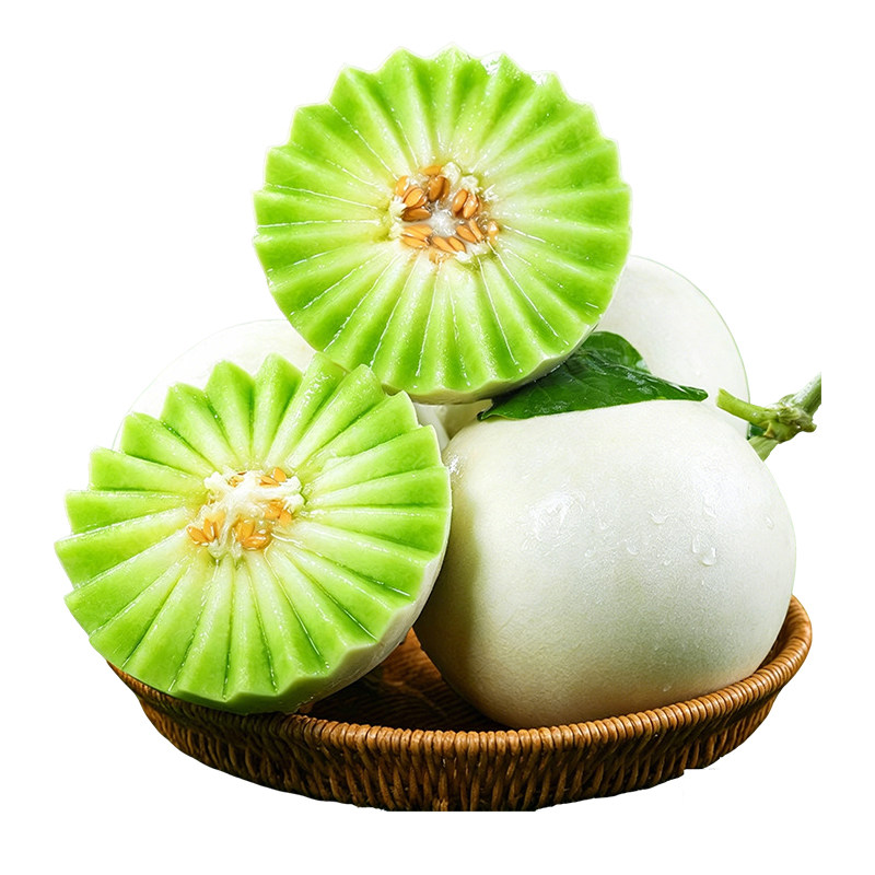 现摘当天发丨冰激凌玉菇甜瓜礼箱