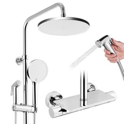 箭牌卫浴不锈钢喷头恒温花洒套装