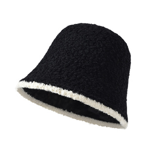 渔夫帽女款2025新款冬时尚洋气大头围显脸小高颜值女帽子水桶帽秋