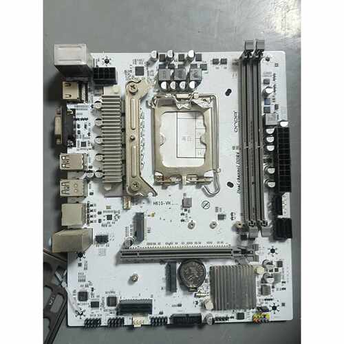 昂达h610 vh 白色 主板 ddr4 无任何问题包邮成色