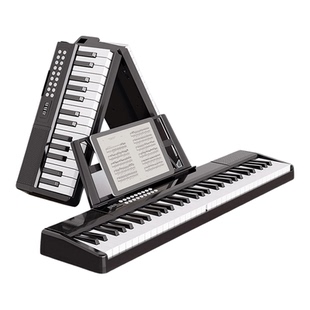 VOICEPAL声派 P651折叠61键电子琴初学者入门成人智能钢琴力度键