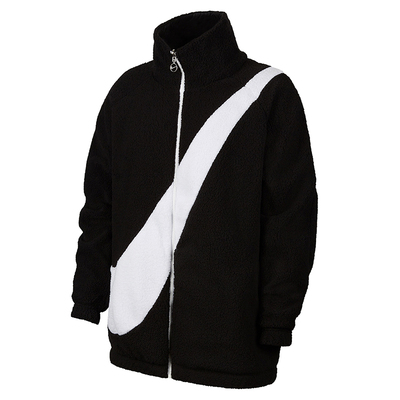 耐克羊羔绒夹克立领外套