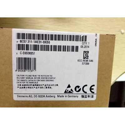 议价6ES7211-1AE31-0XB0西门子CPU1211C模块6ES72111AE310XB0原装