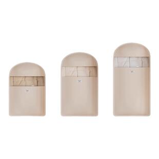 朋菲衣服防尘罩家用压缩羽绒服防尘袋全封闭拉链透明大衣物挂衣袋