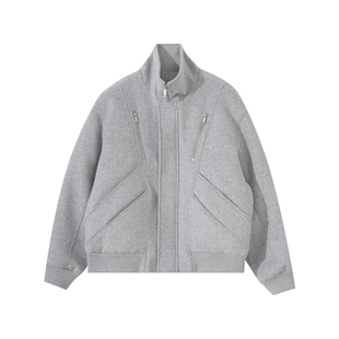 Holocene美式潮牌冬季高街含羊毛加厚羽绒服男外套保暖上衣老钱风