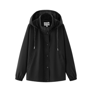 [商场同款]森马 x Marcus联名款外套女三防2026春季新款防风夹克