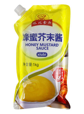 蜂蜜芥末酱休比汉堡薯条蘸酱