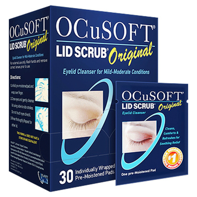 奥科ocusoft眼睑清洁近视眼镜