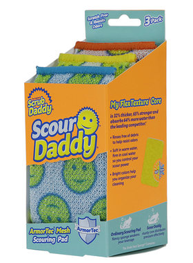 ScrubDaddy长方形清洁擦洗碗布