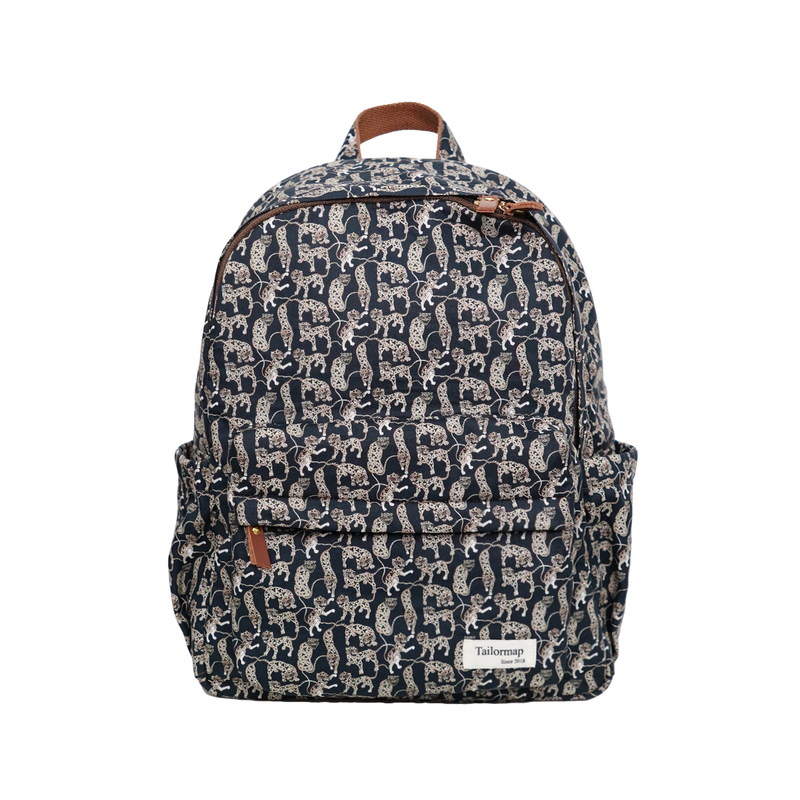 liberty塔纳棉印花双肩包女书包轻便大容量上学上班通勤电脑背包