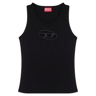 DIESEL 春夏新款女士LOGO标宽肩带休闲背心上衣银泰百货 301574