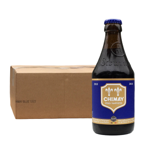 比利时原装进口智美蓝帽啤酒330ml*24瓶箱装整箱CHIMAY修道院精酿