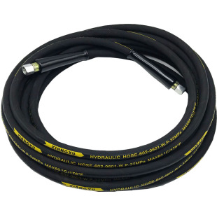 黑猫清洗机配件380洗车机高压出水管钢丝管洗车水枪管子防爆家用