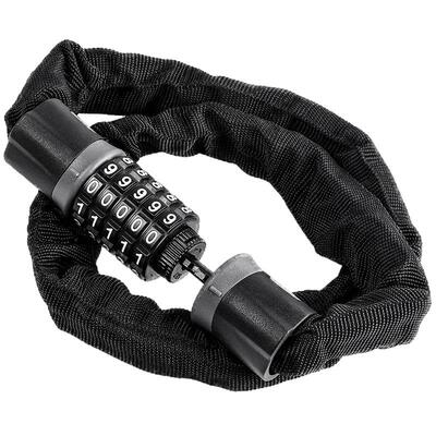 西骑者自行车锁防盗密码链条锁电