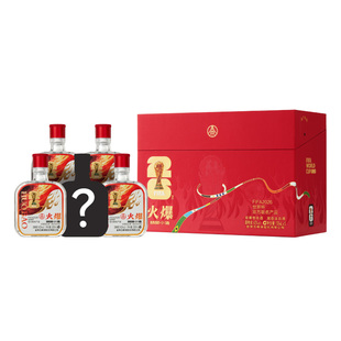 世界杯联名火爆金杯时刻42度100ml*5瓶浓香型白酒 五粮液股份出品