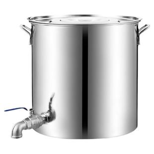不锈钢桶水桶带水龙头带水阀出水口球阀带盖圆桶带嘴水嘴汤桶定制