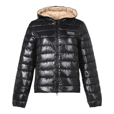 Duvetica连帽鹅绒轻薄款羽绒服